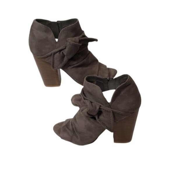 Indigo Rd. Izador Bow Peep Toe Booties Size 6.5 - Picture 12 of 12